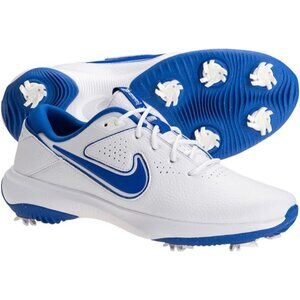 Nike Mens Victory Pro 3 Golf Shoes White Blue DV6800-140 Size 9